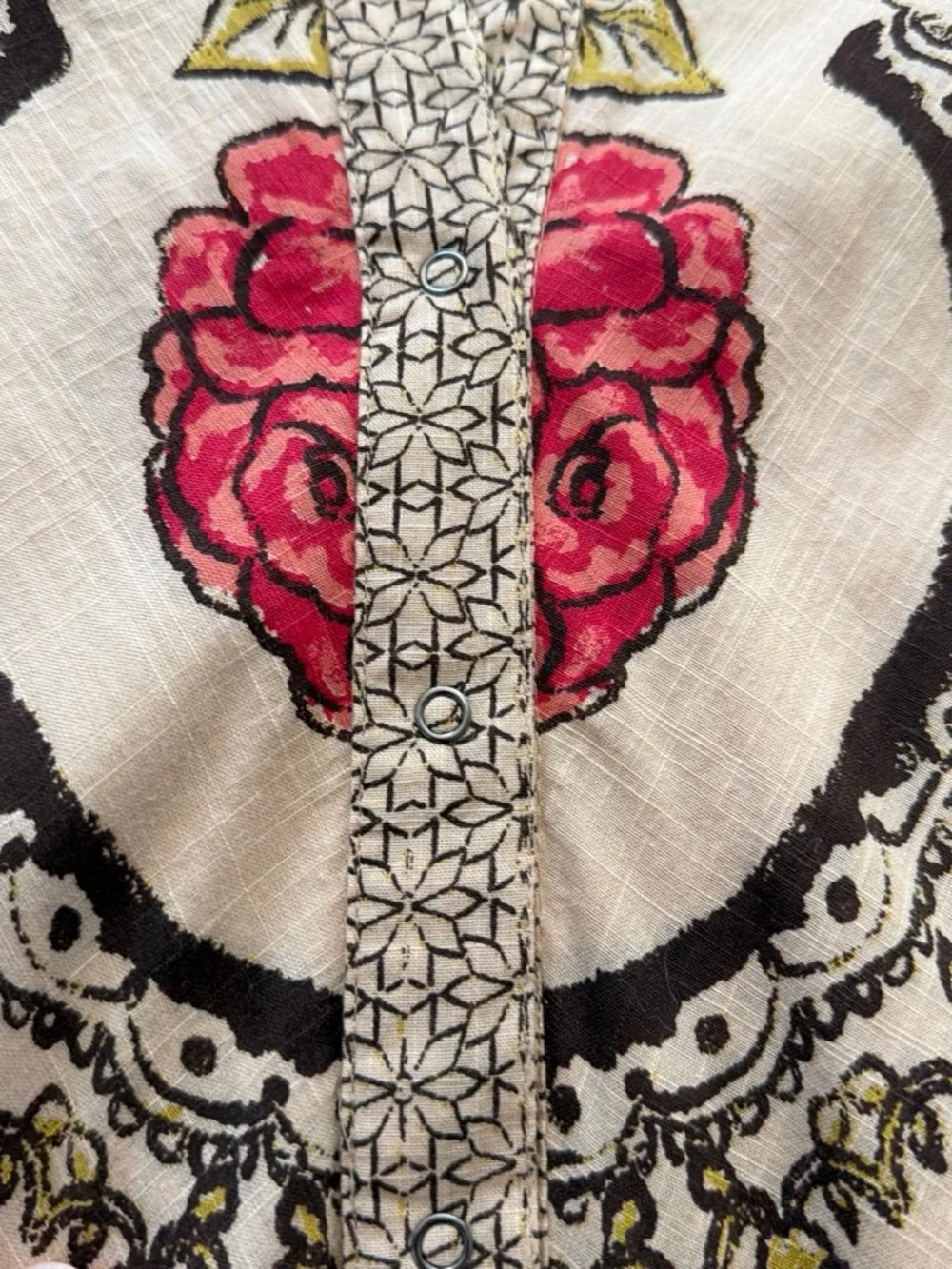 Free People Smell the Roses Babydoll Dress